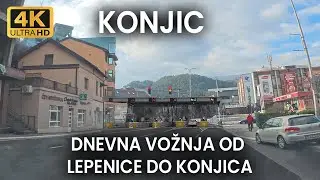 【4K】Dionica A1 Lepenica - Bradina - Konjic: I dalje se saobraća jednom trakom kroz tunel
