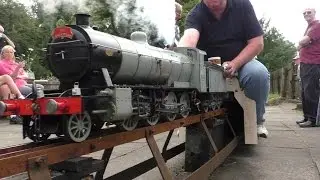 5 inch Gauge LNER O1 Doing a lap of Ribble Valley Live Steamers Track