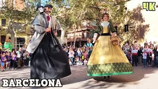 Barcelona Seguici Popular | Festa Major de les Corts 2024 Spain 4K