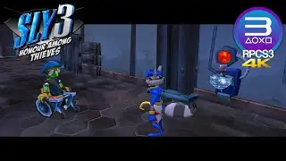 RPCS3 0.0.18-12732 | Sly 3 Honor Among Thieves 4K 60FPS UHD | PS3 Emulator PC Gameplay