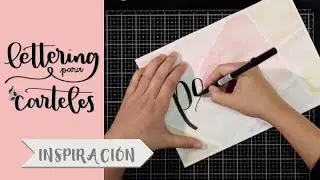 LETTERING - Cómo hacer un CARTEL ✅ SCRAP & LETTERING