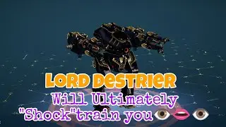 War Robots Lord Ultimate Destrier in Beast mode. Ultimate 