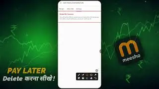 Meesho Pay Later Option Delete Kaise Kare? Meesho Pay Later Permanently Remove Kaise Kare? #meesho 