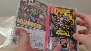 Monkey Barrels Nintendo Switch Unboxing Nicalis