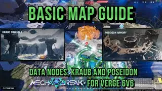 Basic map guide Data nodes - Kraub and Poseidon - Mecha BREAK