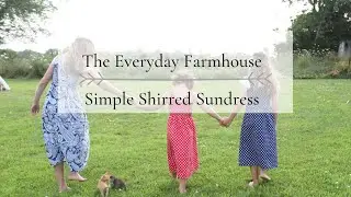 Simple Shirred Sundress