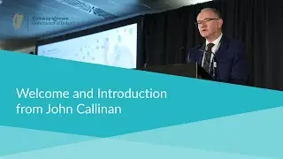 Welcome & Introduction from John Callinan | Child Poverty and Well-being Summit 2025 - Aviva, Dublin