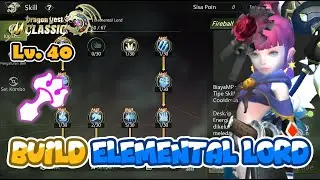 BUILD ELEMENTAL LORD Lv.40 | EQUIPMEN,SKILL,HERALDRY,POTENTIAL,ROTASI SKILL - DRAGON NEST M:CLASSIC