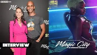 Jami Gertz & Cole Brown Interview | Magic City: An American Fantasy STARZ Docuseries