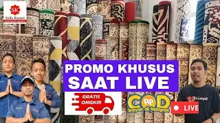 LIVE SYIFA KARPET SPESIAL HARGA KARPET MASJID DAN RUANG TAMU TERBAIK 2026