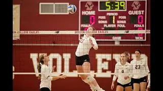 Sports Photography: 2024 College Women's Volleyball Boston College vs Iona