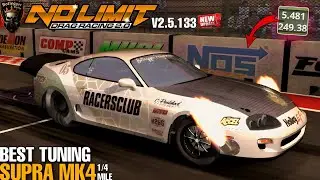 Latest Tune Supra MK4 5.4 second in 1/4 mile no limit drag racing 2 V2.5.133