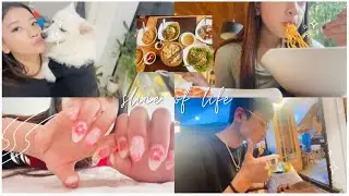 slice of my life ||nails||lashes||picnic||🫶
