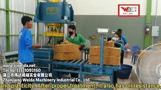 TSR natural rubber production line equipment process  by Weida