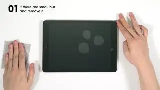 SPARIN A23 : How to remove air bubbles from your iPad or tablets