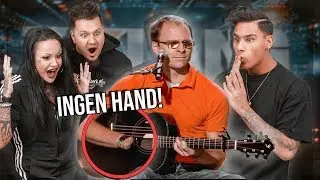 REAGERAR PÅ TALANG SVERIGE *SPELAR GITARR UTAN HAND* ft. Lets Feast