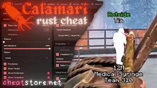 Calamari Rust Cheat Showcase (Best External Rust Cheat)