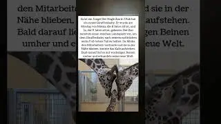 Willkommen, kleines Giraffenbaby! 🦒💛
