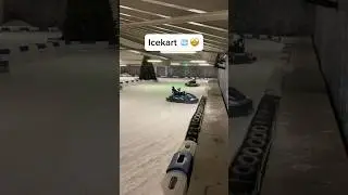 Icekart! 😱🥶 #short #shorts #racing #karting #drift #drifting #viral #ice