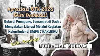 Guru Dedikatif 2025 : BUKU DI PUNGGUNG, SEMANGAT DI DADA