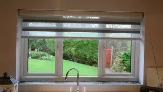 Motorised Mirage Using Lustre Chrome Fabric