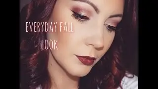 GRWM - Everyday Fall Makeup Look! Using the Lorac Unzipped Palette!