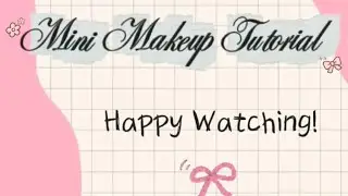 Get ready with me! Mini makeup vlog 