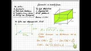 Goniometrie in ruimtefiguren