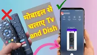 Mobile remote.Tata sky Remote make in Led tv, Connect phone To tv