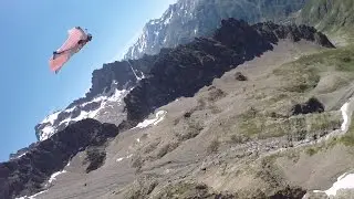 Endless Wingsuit flight at Olan Peak