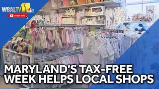 Tax-free week encourages local shopping, financial relief