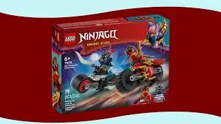 Lego Ninjago: Kai&rsquo;s motorcycle speed race (71838) - Build & Review