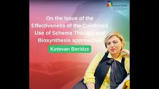 Presentation of Ketevan Beridze as a Junior trainer in the international Biosynthesis community
