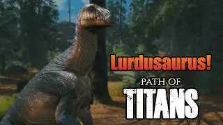 Surviving as Lurdusaurus! - Path of Titans Mod