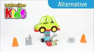 Lego DUPLO 10589 Rally Car - Alternative build #1 - Lego Speed Build for Kids