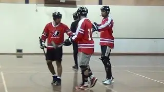 Amazing Goals - Surrey Thrashers vs. Pacific Jaguars (09/20/14) Ball Hockey