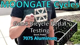 MoongateCycles  - Gen4 Prototype Bicycle Pedal Test