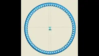 Creating Pattern Run Merrow Stitch in Bernina V9