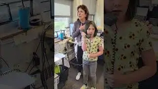 my last day of elementary school announcements on the pa system.