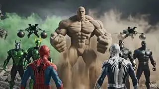 Red vs Green vs Black Spider-Man | #multiverse  War Ends in Epic Team-Up #spiderman #viralvideo