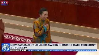 The newly elected Parliament of Mongolia convened for its first session.