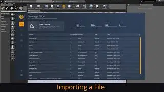 Importing a File