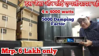 DJ AMPLIFIER इस अम्प्ल्फिर जैसा कोई नही   Crown I Tech 4 x 3500HD  #VkiVan