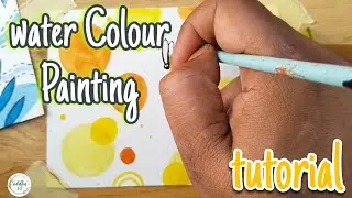 Beautiful Water Colour Painting | Painting | BOHO art | Siddha Art | @SiddhaWallArt 