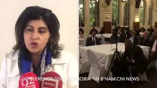 ISLAMOPHOBIA DEFINITION/APPG ON BRITISH MUSLIM CONFERENCE:CNI News