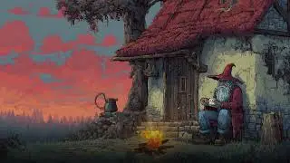 Medieval Lo-Fi Music for Deep Relaxation & focus | Wizard Resting cottage