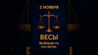 Гороскоп для весов на 2 ноября #гороскопсегодня #гороскопназавтра #весы #гороскопнакаждыйдень