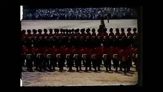 Vintage 8mm Home movie - Trooping The Colour 1963