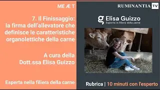 Il finissaggio, la firma dell&rsquo;allevatore che definisce le caratteristiche organolettiche della carne