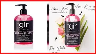Great product -  tgin Rose Water Sulfate-Free Hydrating Shampoo for Curls - Waves - Protective Style